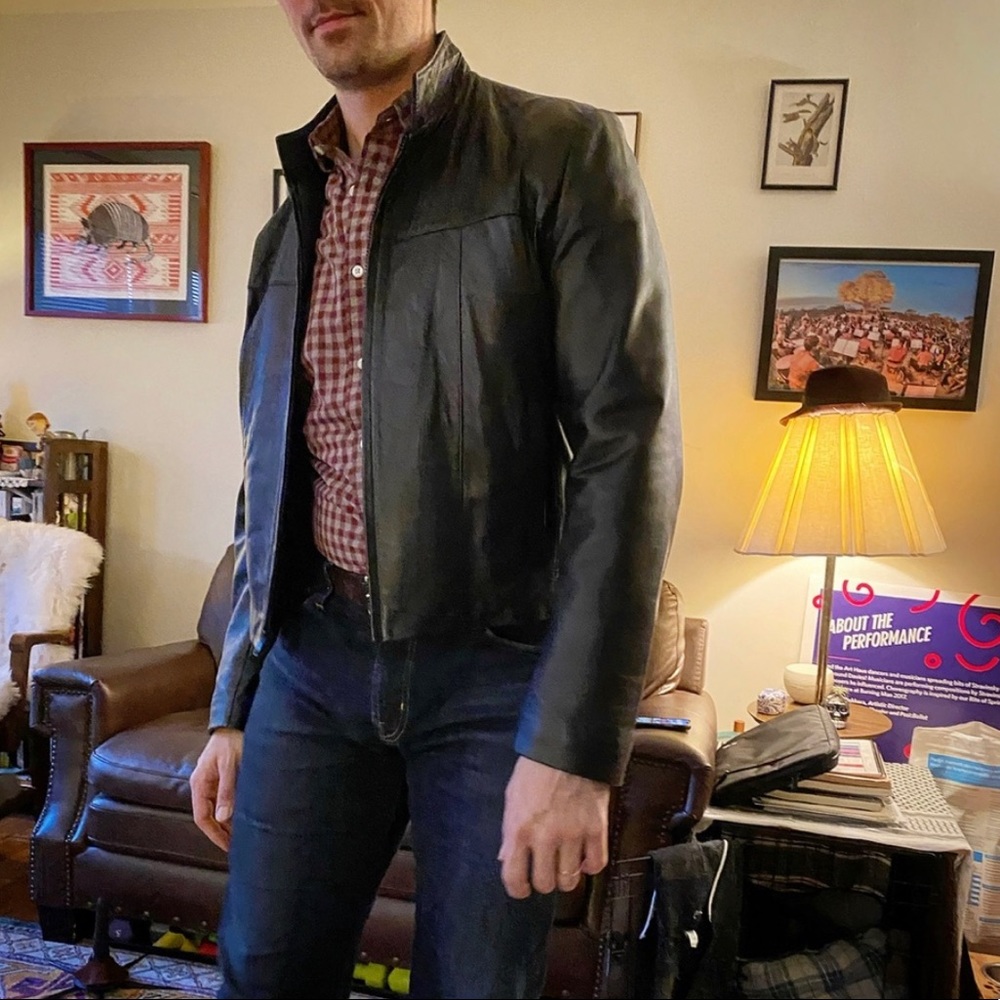 NWOT! Beautiful lambskin leather jacket